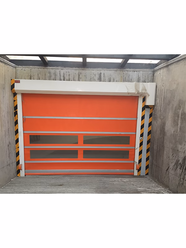 Soft fast door